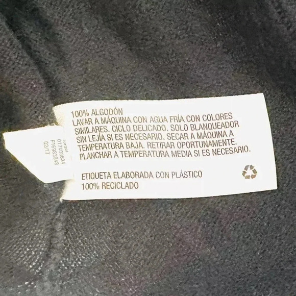 Target Women Long Sleeve Button Down V-Neck Black Cardigan Sweater Size Medium - Picture 9 of 12